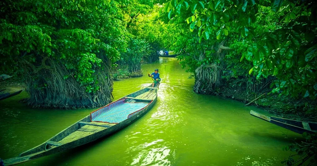 ratargul swamp forest with boat 1024x538